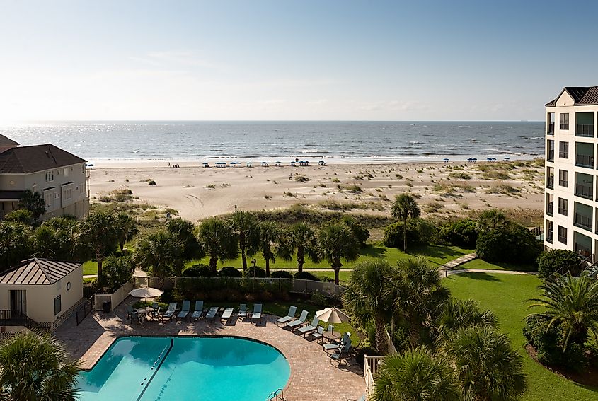 A luxury resort in Isle of Palms, South Carolina