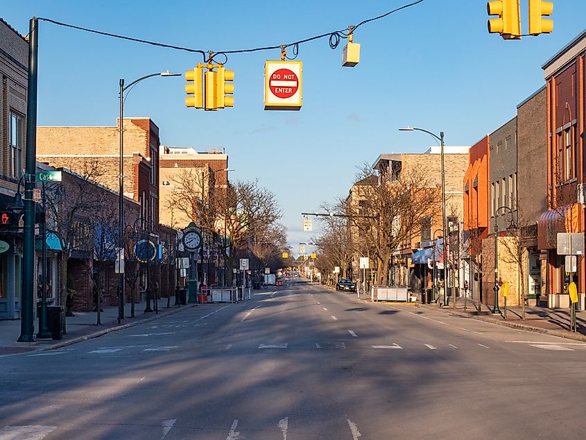 Downtown Traverse City, Michigan