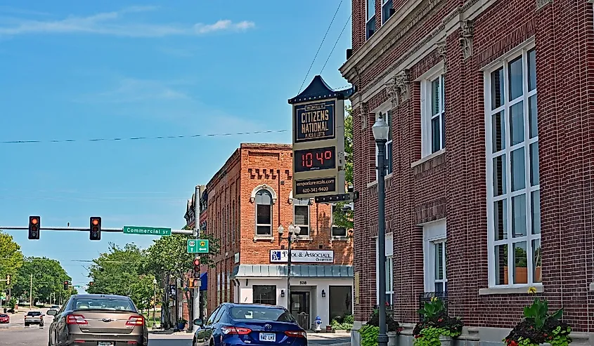 Citizens National Bank building in Emporia, Kansas.