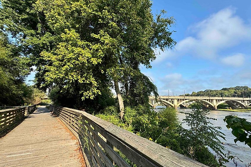 Riverwalk Trail in Danville.