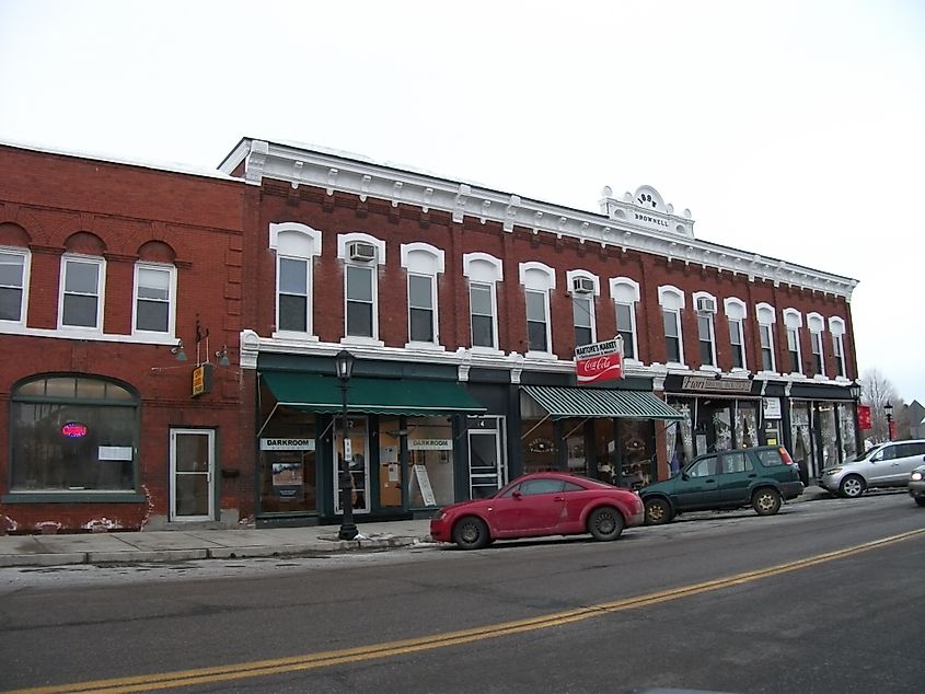 Street view of Essex Junction, Vermont