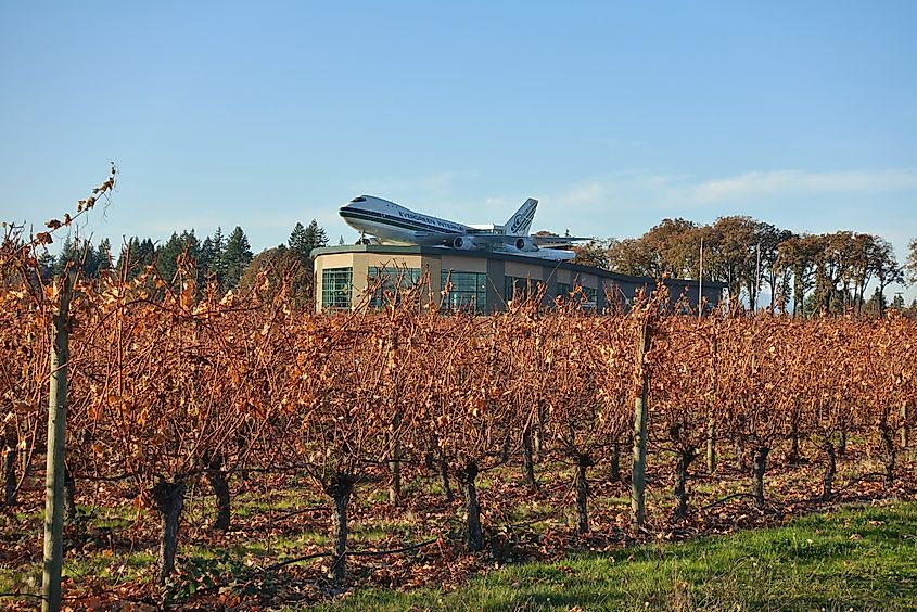 Evergreen Aviation and Space Museum.