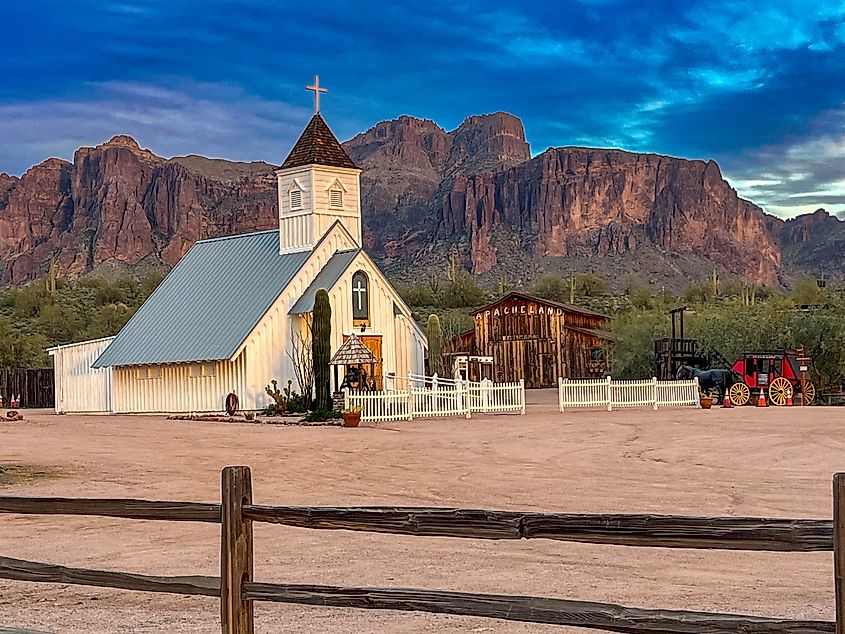 Church at Apache Junction, Arizona.