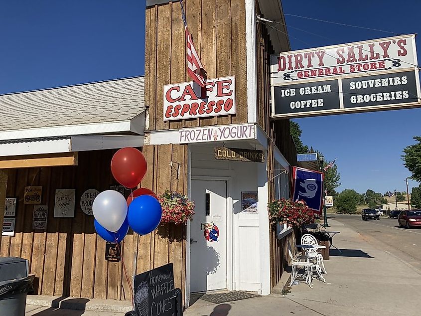 Dirty Sally's General Store.
