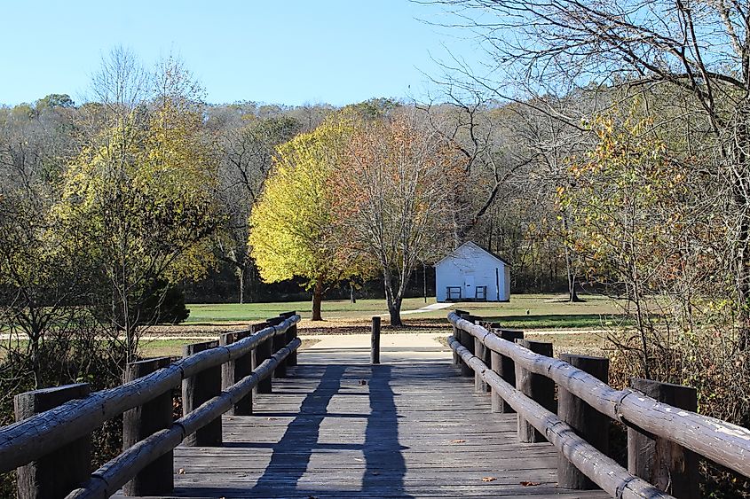 Ozark National Scenic Riverways in Eminence, Missouri.