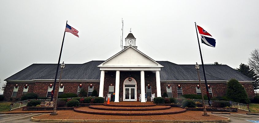 The City Hall in Spring Hill, Tennessee.