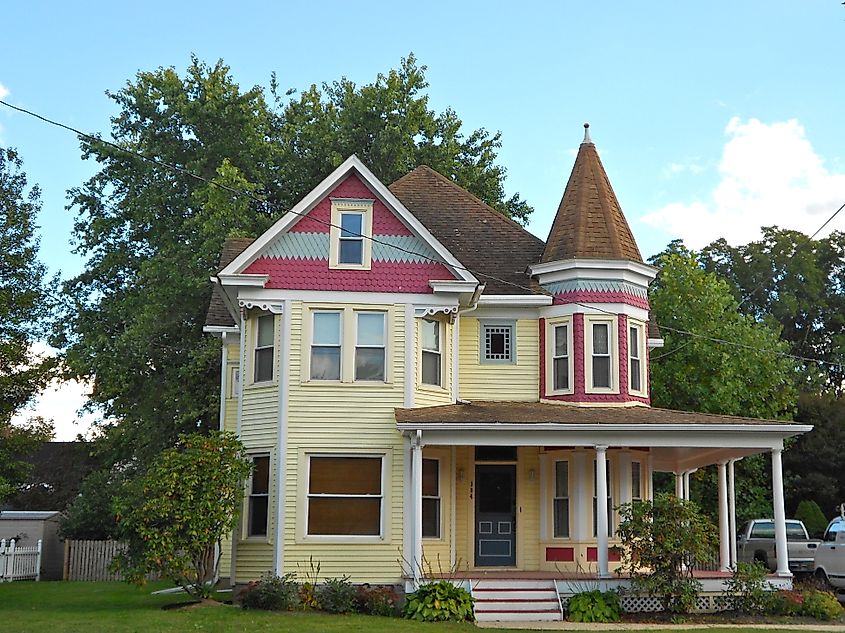 House on Main Street. 