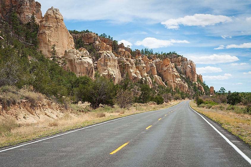 El Malpais National Monument in western New Mexico