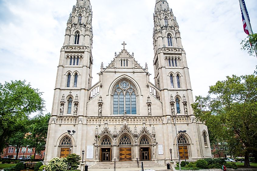 The St. Paul Cathedral in Pittsburgh, Pennsylvania.