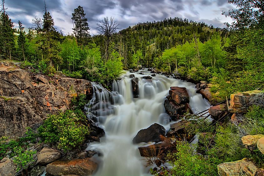 Sinks Canyon in Lander, Wyoming.