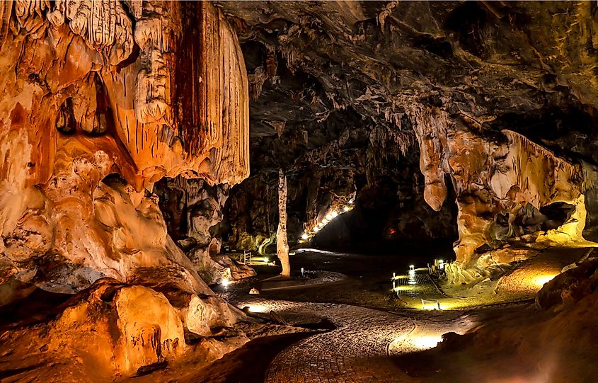 Inside Mammoth Cave