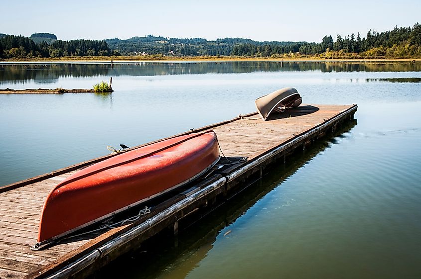 Cowlitz River Basin, Silver Lake Resort.