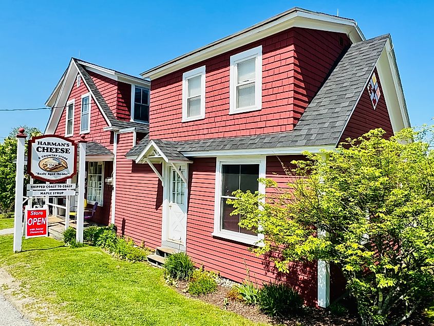 Harman's Cheese and Country Store in Sugar Hill, New Hampshire