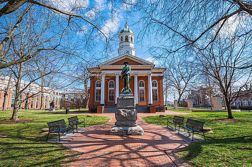 Leesburg Courthouse in Leesburg, Virginia