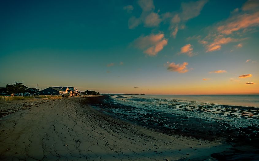 A view of Bowers Beach in Delaware.