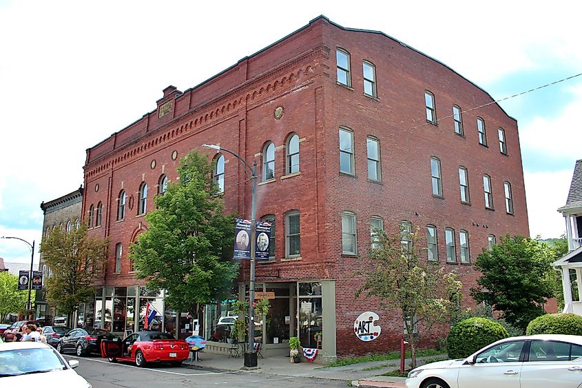 The Frey Opera House in Hammondsport, New York