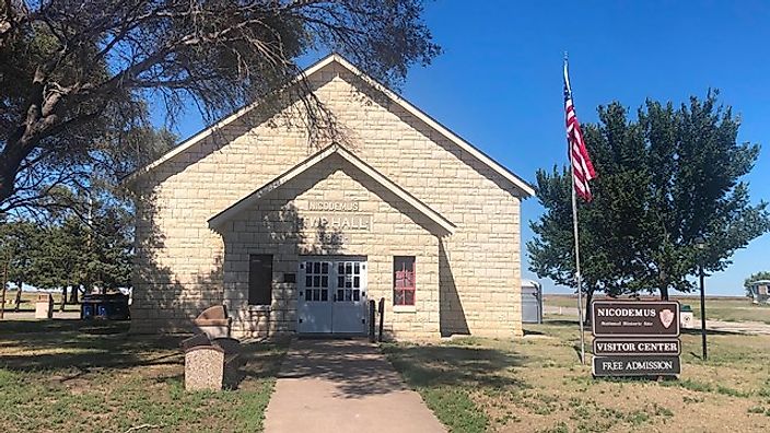 Nicodemus is preserved as a historic site for its role as a homestead for newly freed, black slaves after the American Civil War