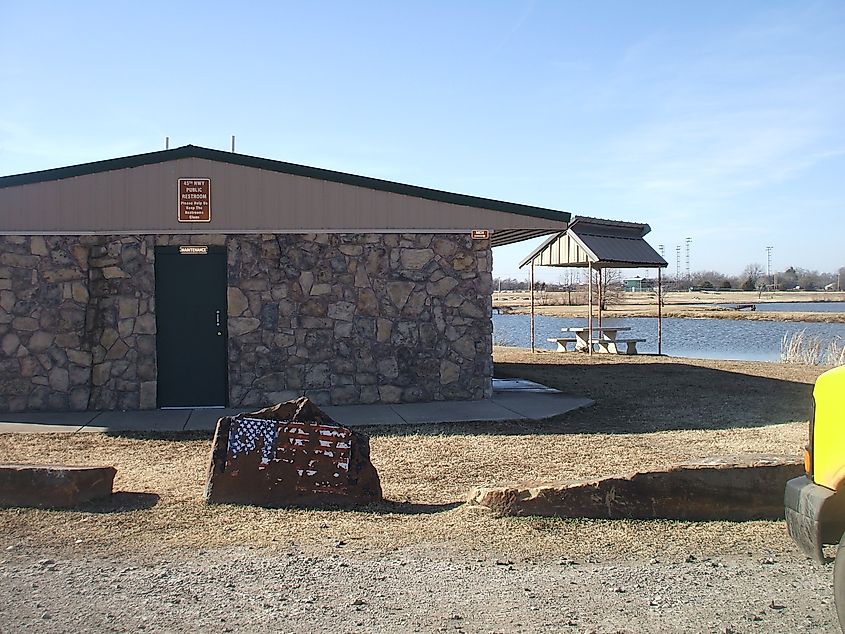 A park in Coalgate, Oklahoma