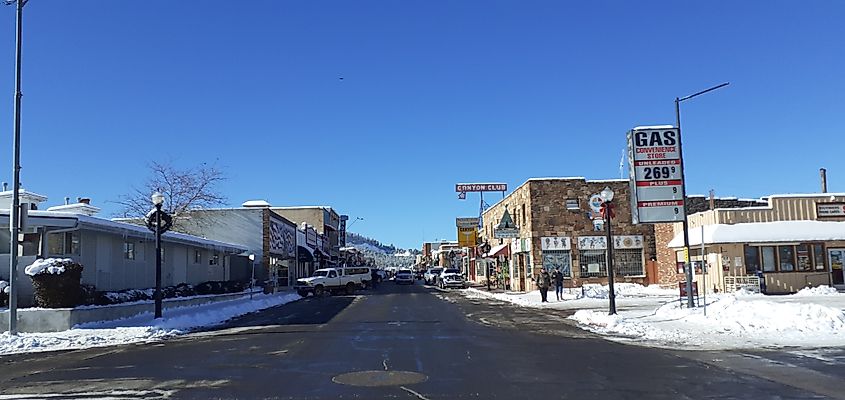 Williams, Arizona, Town Center. 