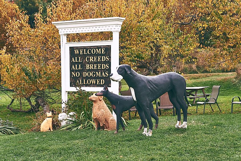 Dog Chapel in St. Johnsbury, Vermont