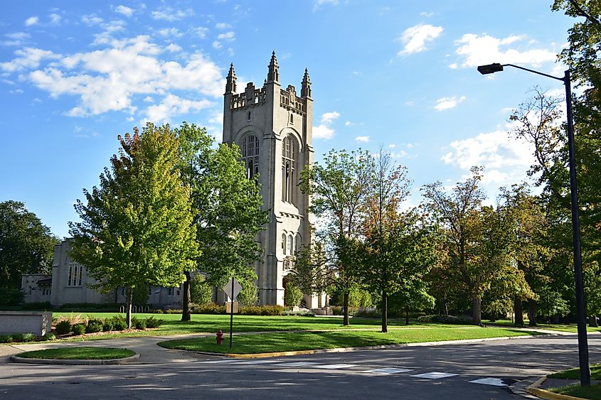 A chapel in Northfield, Minnesota.