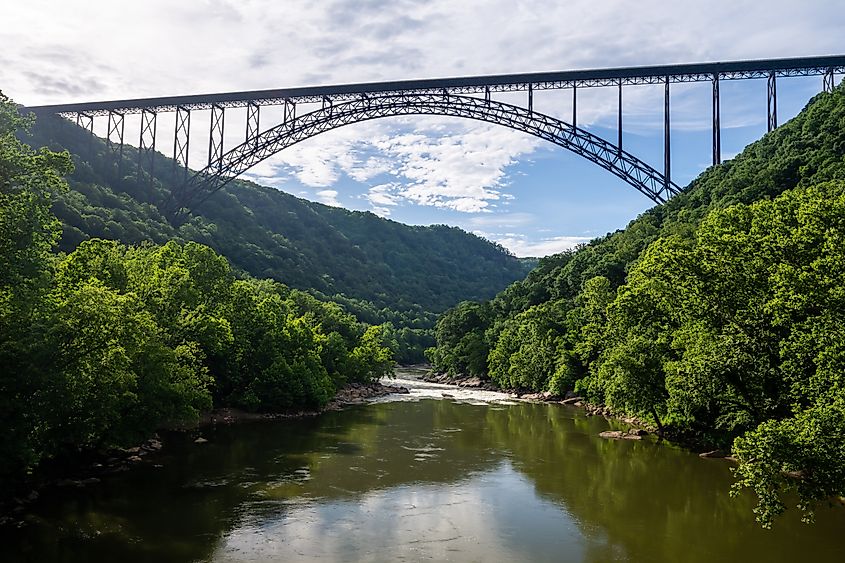 New River Gorge Bridge, near Prince, West Virginia.