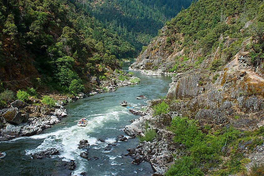 Rogue River at Grants Pass, Oregon.