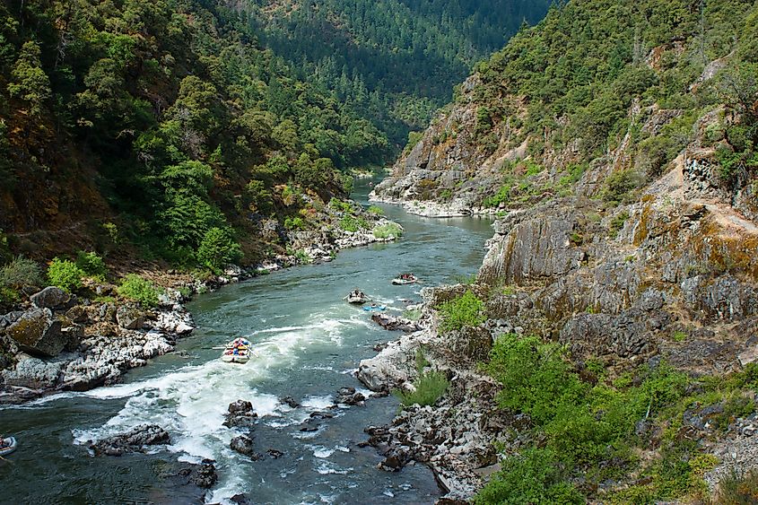 Rogue River near Grants Pass, Oregon. 