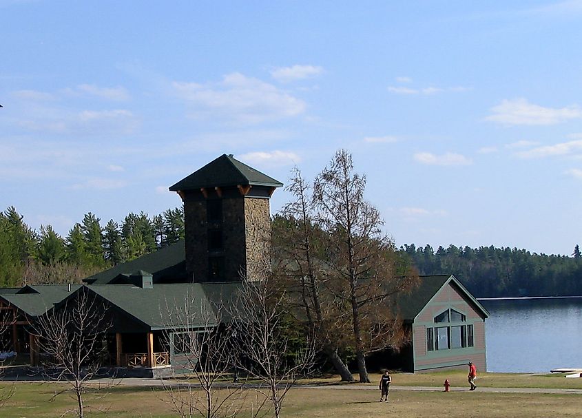 Paul Smiths College in Paul Smith, New York.