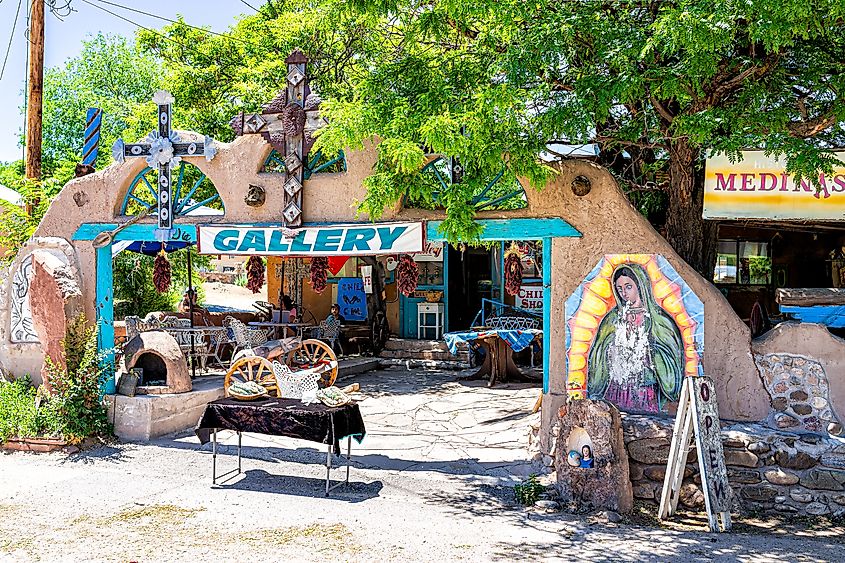 Art store in Taos, New Mexico