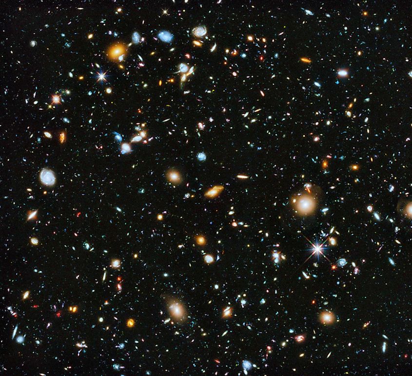 Hubble deep field