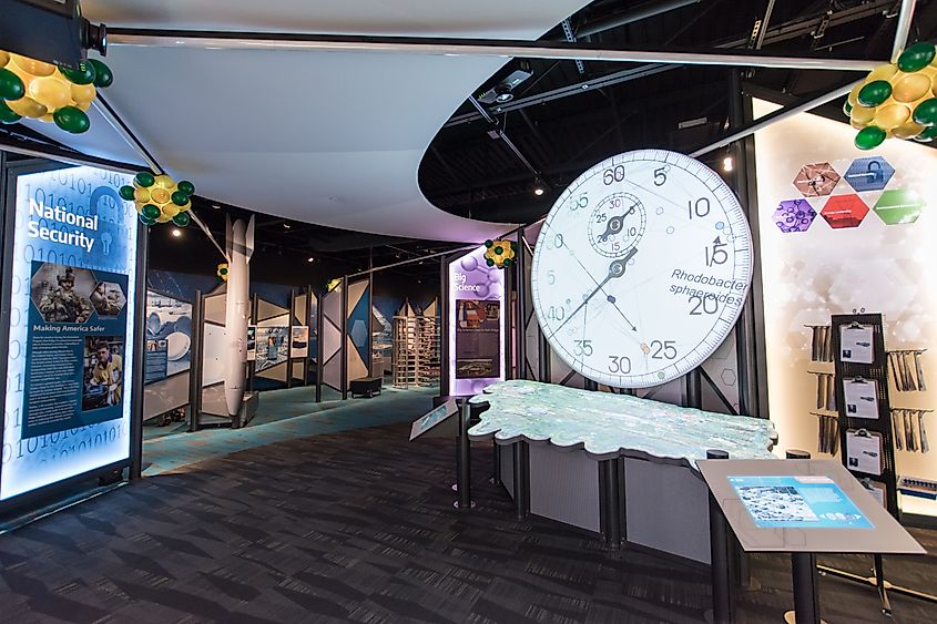 The American Museum of Science and Energy in Oak Ridge, Tennessee
