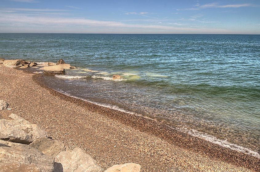 Illinois Beach State Park, part of the Illinois state park system, is located along Lake Michigan in northern Lake County in northeast Illinois.