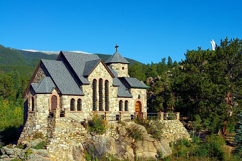 St. Catherine's Chapel on the Rock in Allenspark, Colorado.