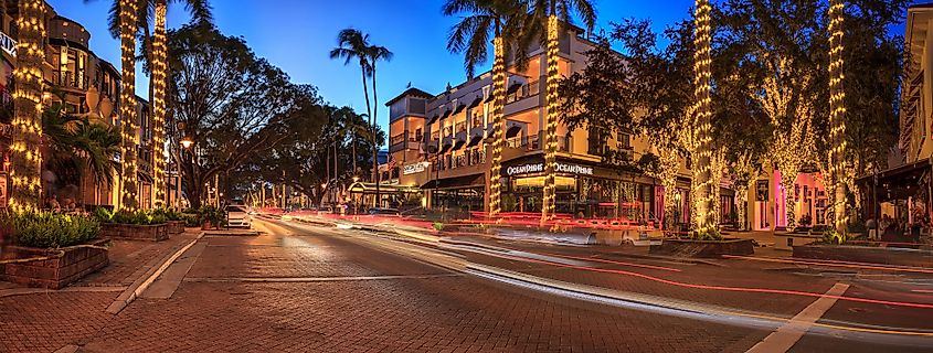 Naples, Florida, USA, in September. Editorial credit: SunflowerMomma / Shutterstock.com