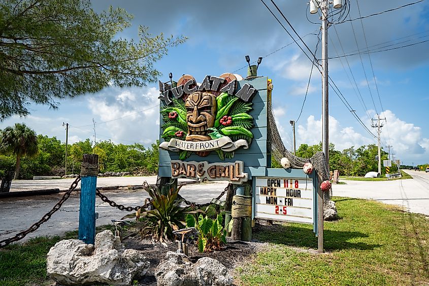 Yucatan Waterfront Bar and Grill in Matlacha, Florida