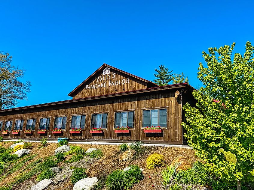 Polly's Pancake Parlor in Sugar Hill, New Hampshire