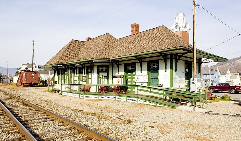 Railroad Museum, Gorham, New Hampshire.