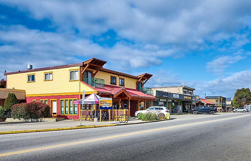  Sechelt is a popular destination for outdoor activities near Vancouver on the Sunshine Coast. Editorial credit: Alena Charykova / Shutterstock.com