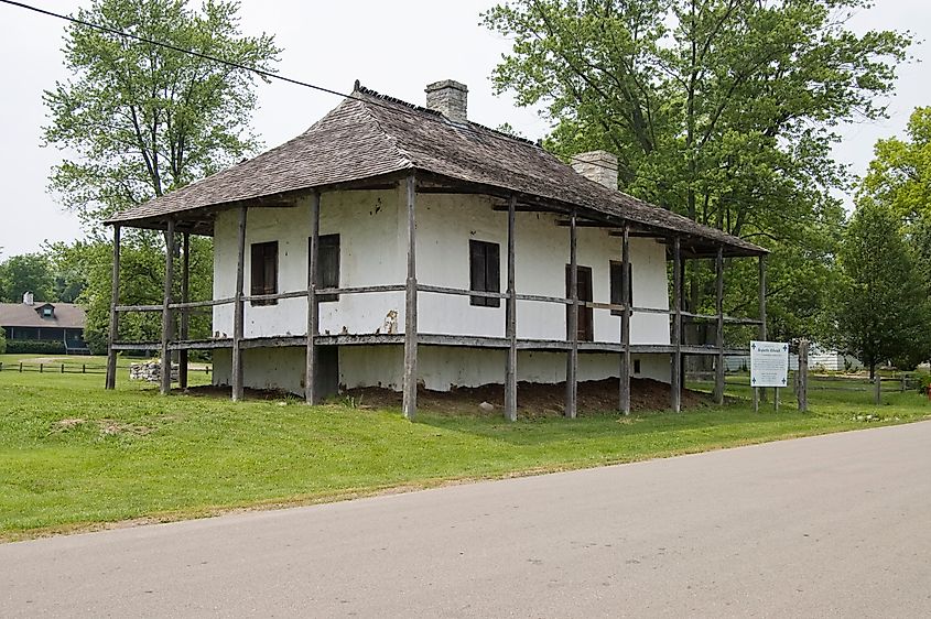 Maison Bequette-Ribault, c. 1805.