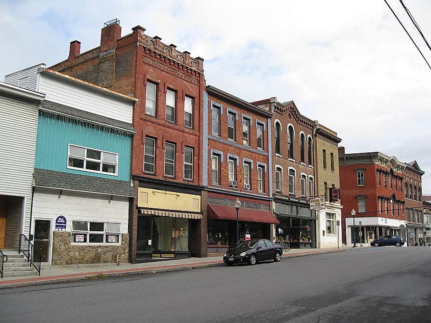 Historic district in Whitehall, New York.