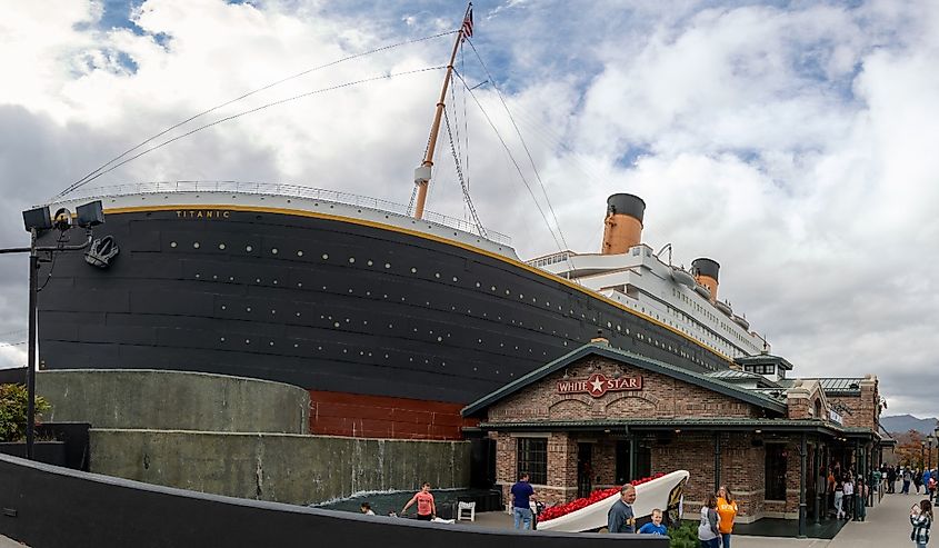 The Titanic Museum, Pigeon Forge, Tennessee.