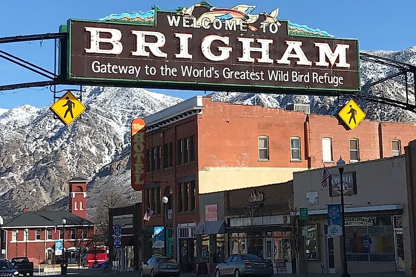 Brigham City, Utah: Cityscape.