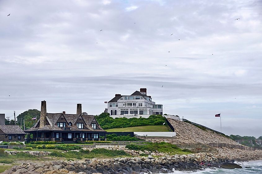 Taylor Swift's seaside residence in Watch Hill, Westerly, Rhode Island.