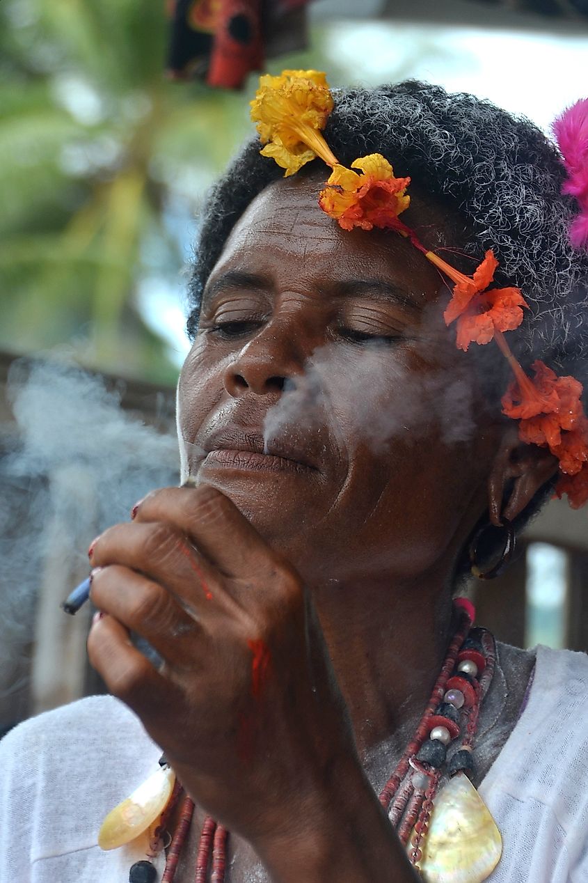 Kiriwina Island, Papua New Guinea. Editorial credit: Annalucia / Shutterstock.com