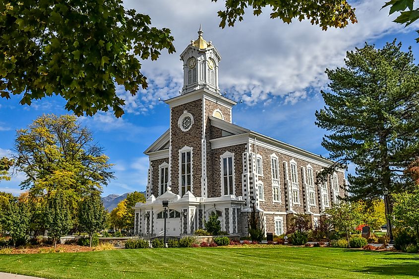 Logan Tabernacle, via Matthew Thomas Allen / Shutterstock.com