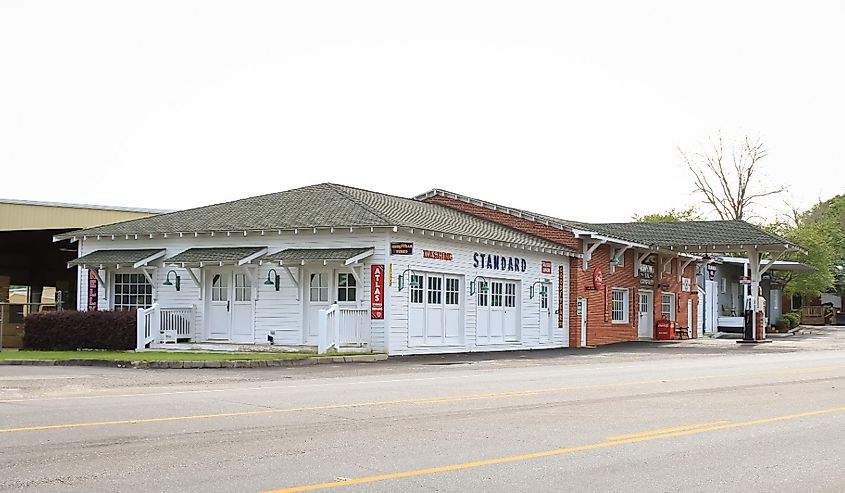 Downtown Abbeville, Alabama.