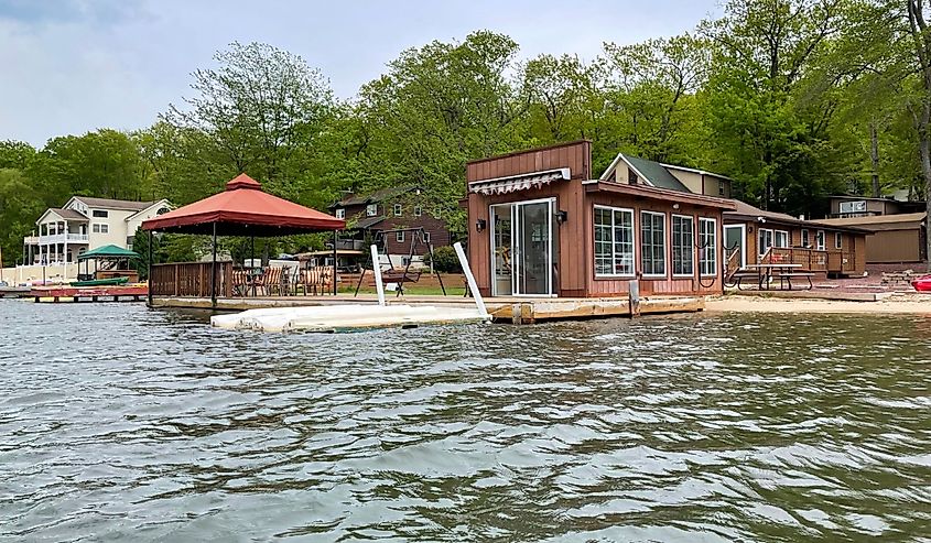 Lake Harmony in the Poconos