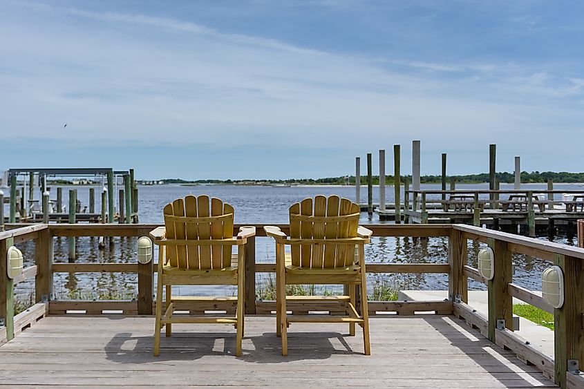 Relaxing seaside setting in Swansboro, North Carolina