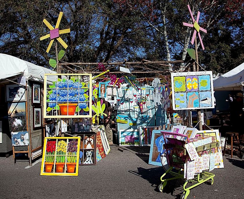 Fairhope Art Festival in Fairhope, Alabama